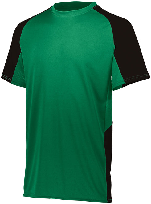 Augusta Sportswear Youth Cutter Jersey (1518), Color 'Kelly/Black'